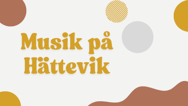 Inbjudan till Musik på Hättevik (Löfstadkyrkans sommarhem strax norr om Hättebaden, vid sjön Sommen utanför Tranås)