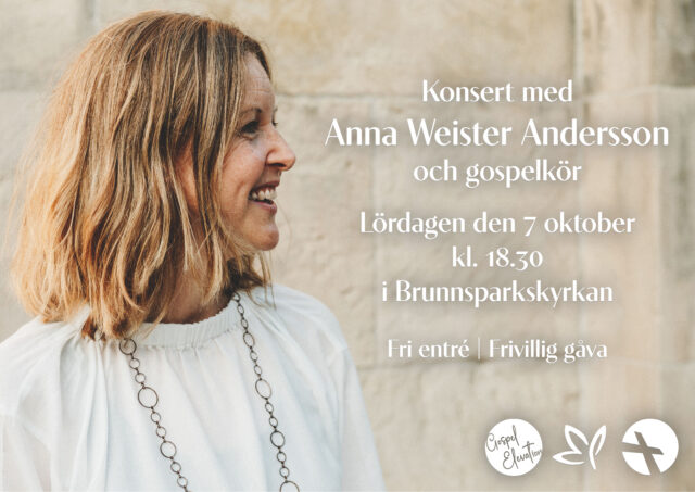 Gospelkonsert med Anna Weister Andersson