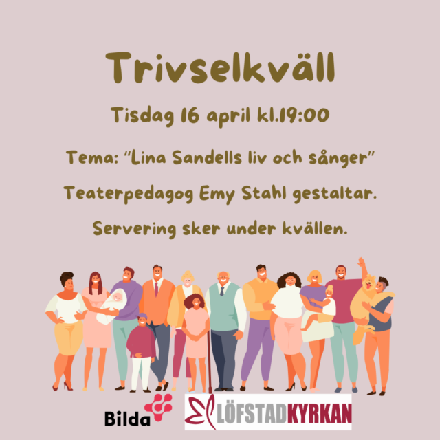 Trivselkväll den 16 april