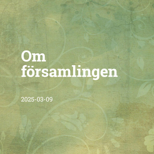 Om församlingen