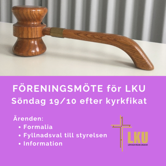 Föreningsmöte för LKU