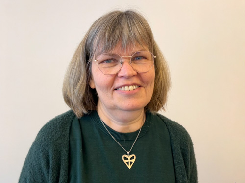 Christina Eriksson, diakon i Löfstadkyrkan i Tranås